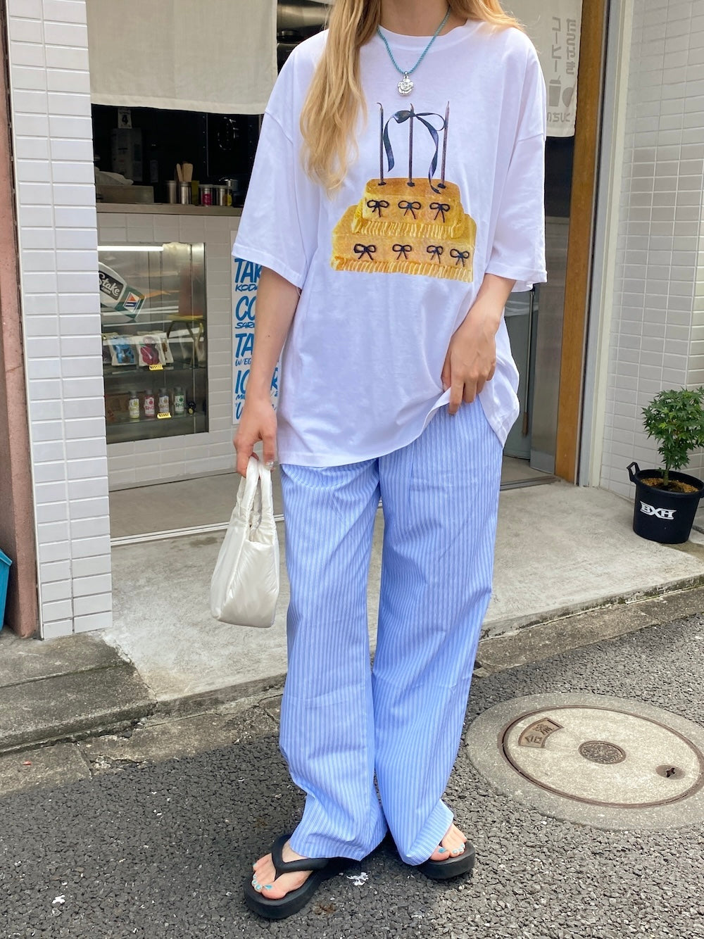 <SL2242612> ストライプパンツ