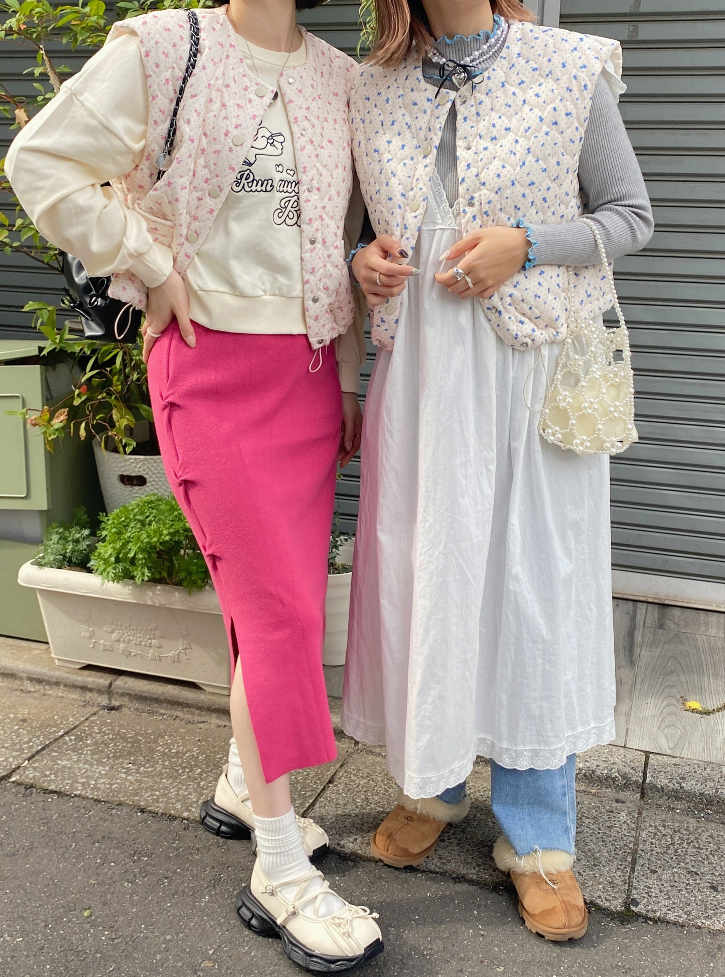 <SL2234603> ツイストニットスカート