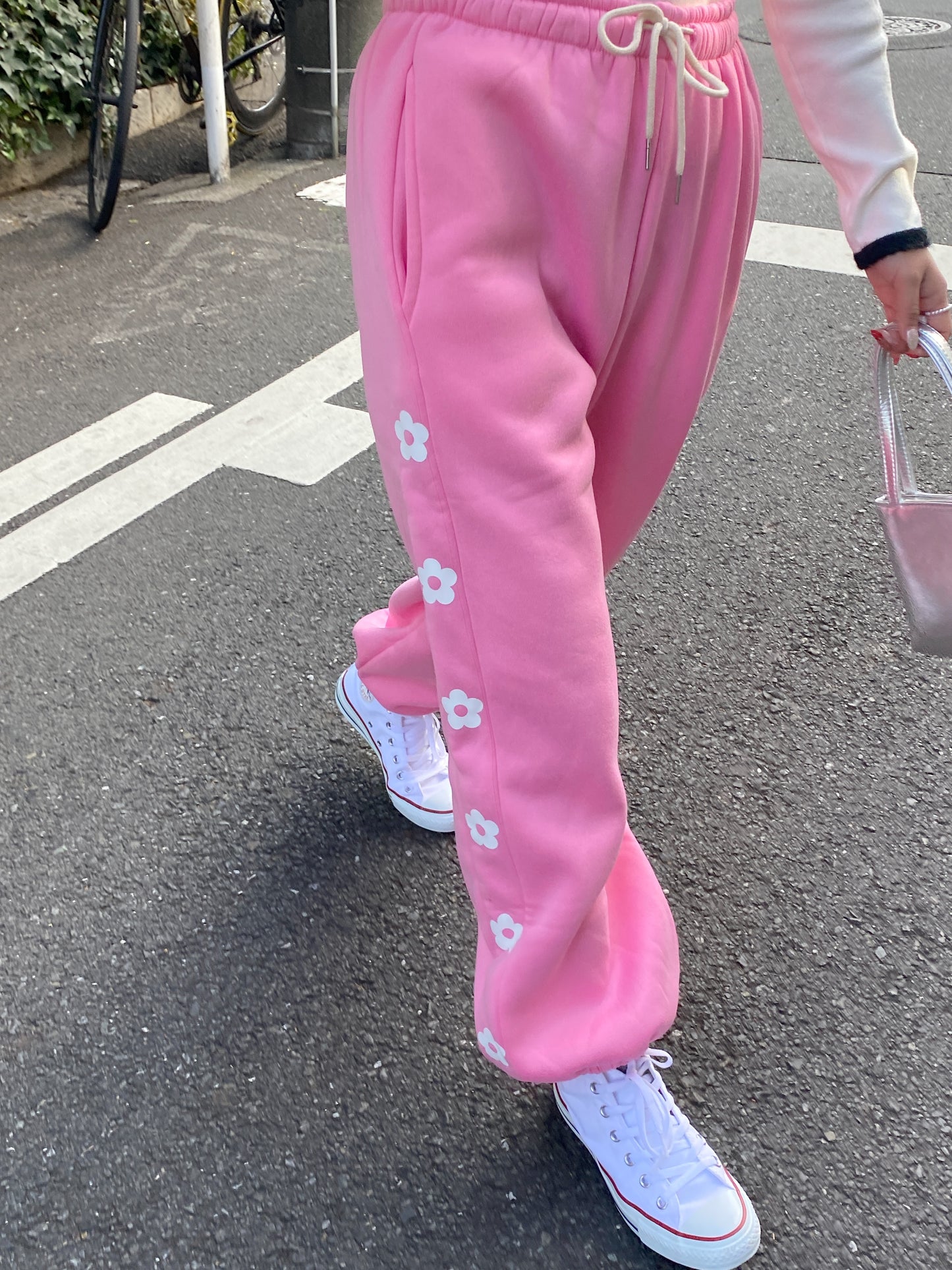 <SL2234633> フラワージョガーパンツ
