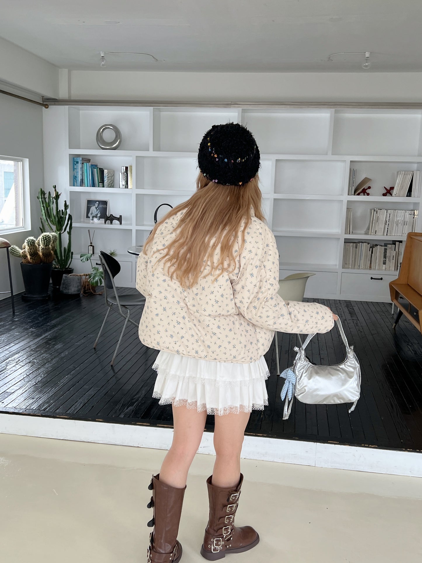 <SL1243605> リボンチャーム付きミニバッグ