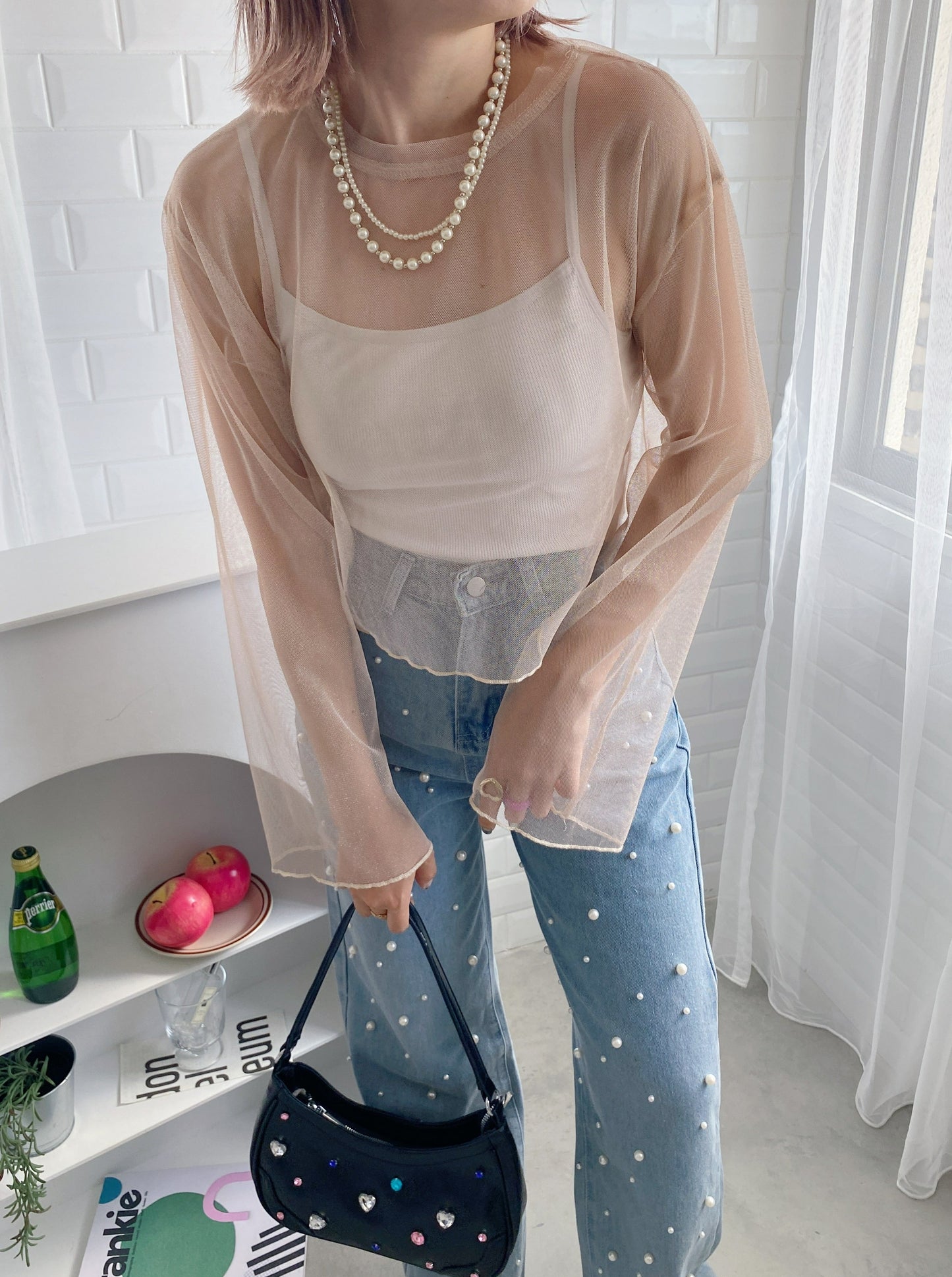 ♥<SL2233653> ラメチュールショートロンT