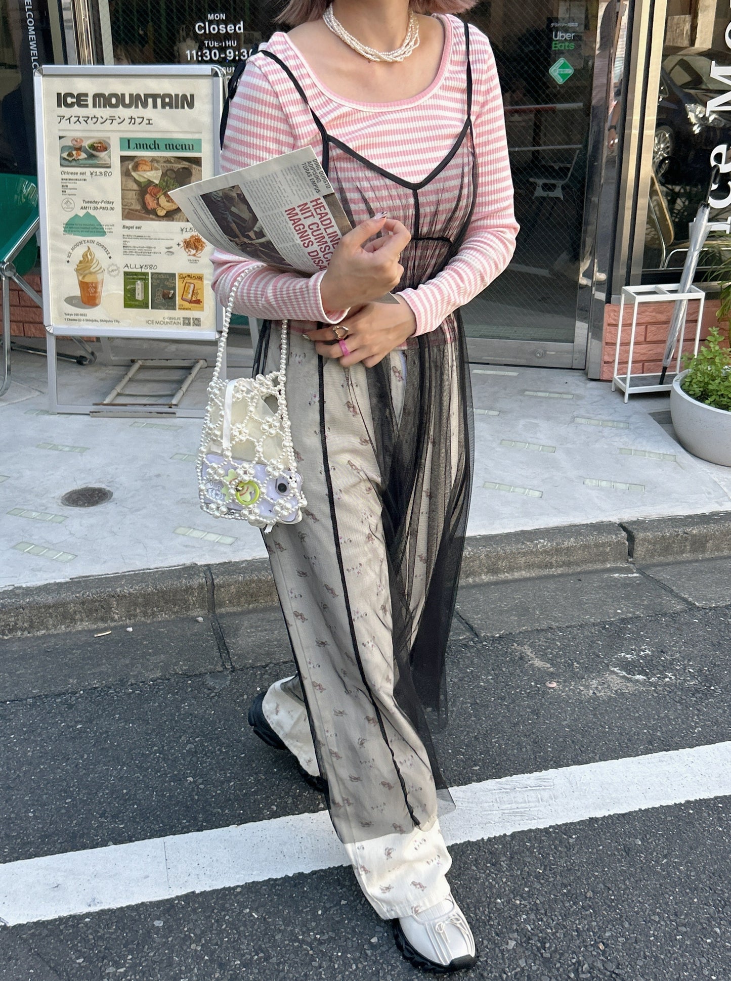 <SL2233654> チュールリボンキャミワンピース