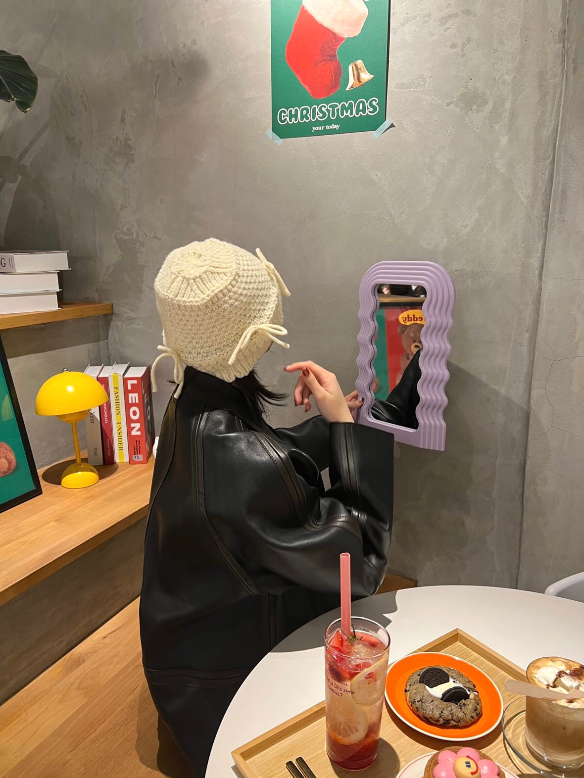 <SL5233603> リボンニットバケットハット