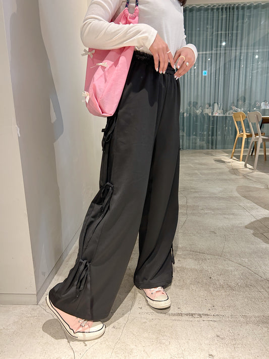 <SL2241613> リボンワイドパンツ