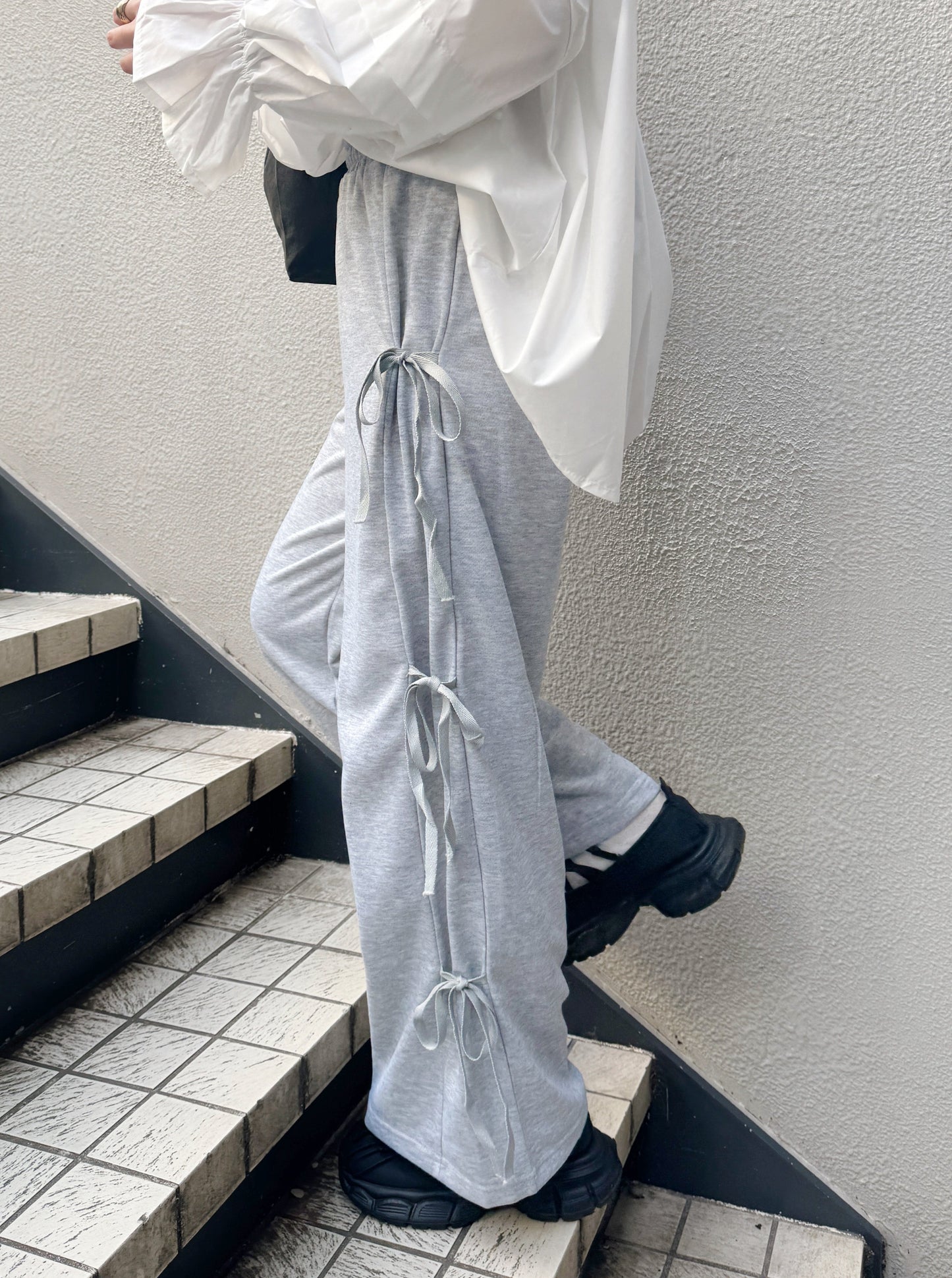 <SL2241613> リボンワイドパンツ