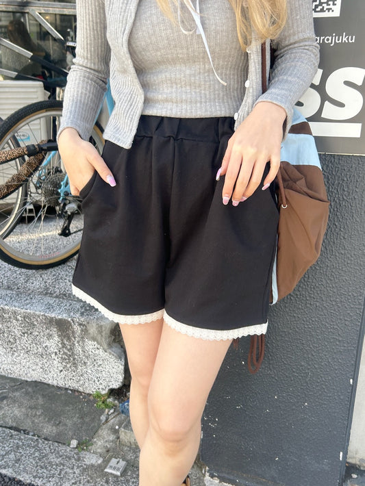 ※残りわずか!! <SL2241635> フリルヘムスウェットショーパン