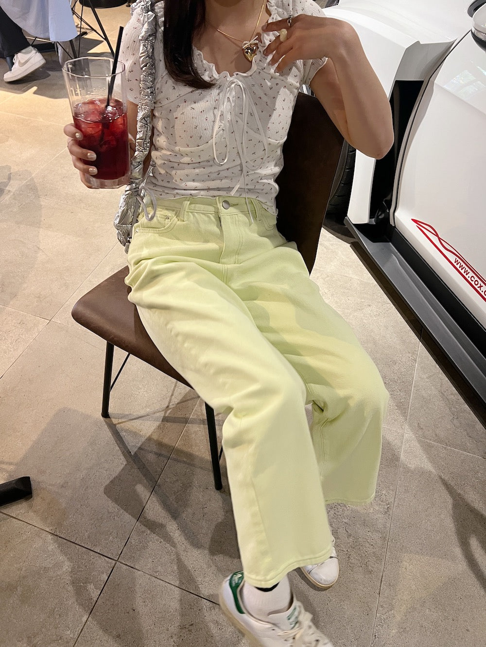 ※ラスト2点!<SL2241648> カラーストレートパンツ