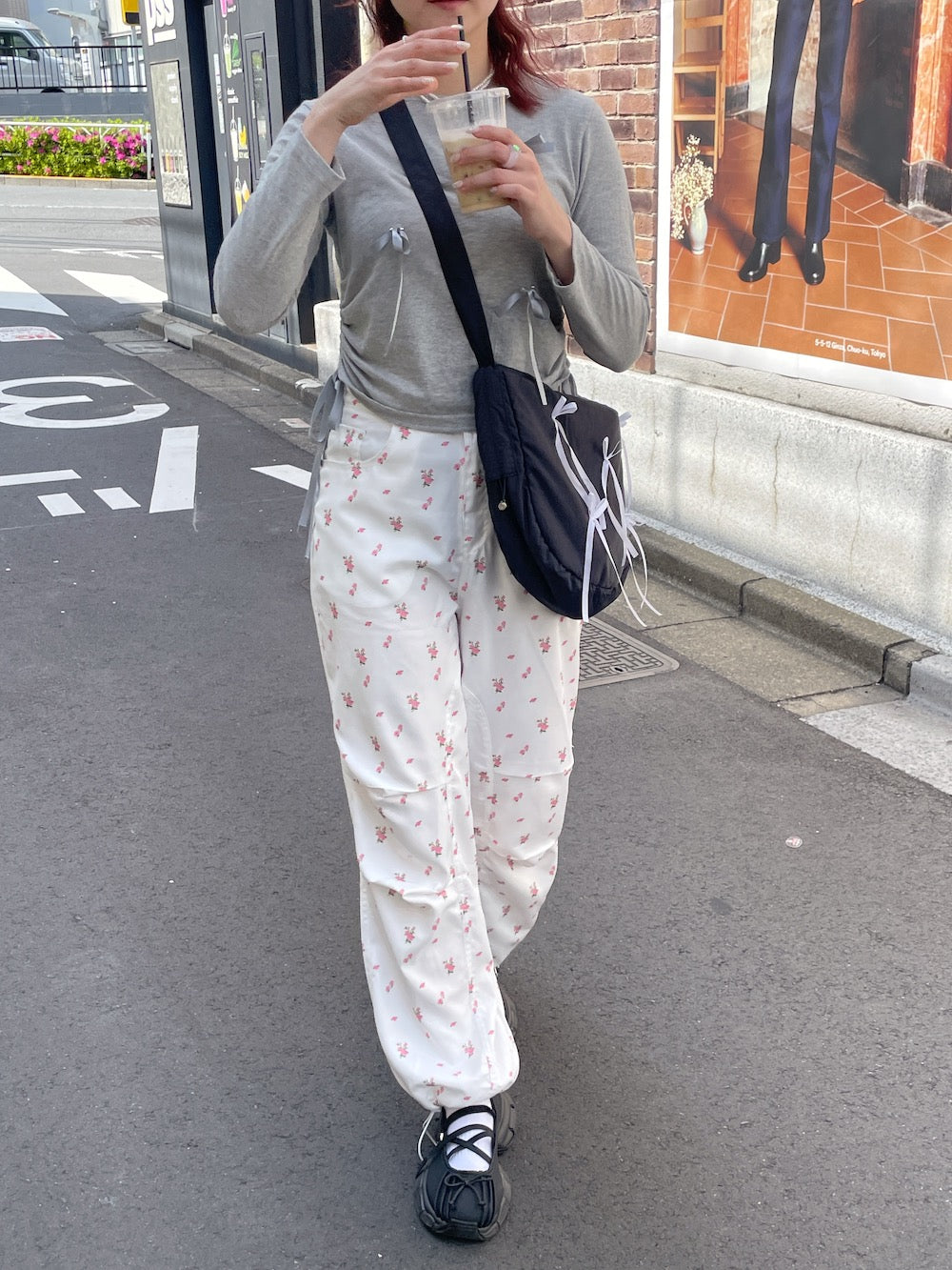 <SL1241603> リボンショルダーバッグ