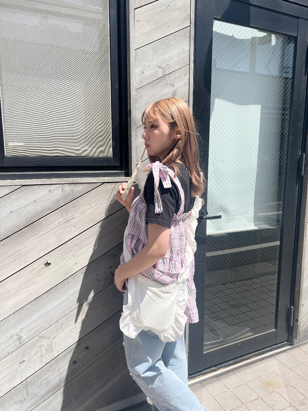<SL1241604> フリルギャザーショルダーバッグ