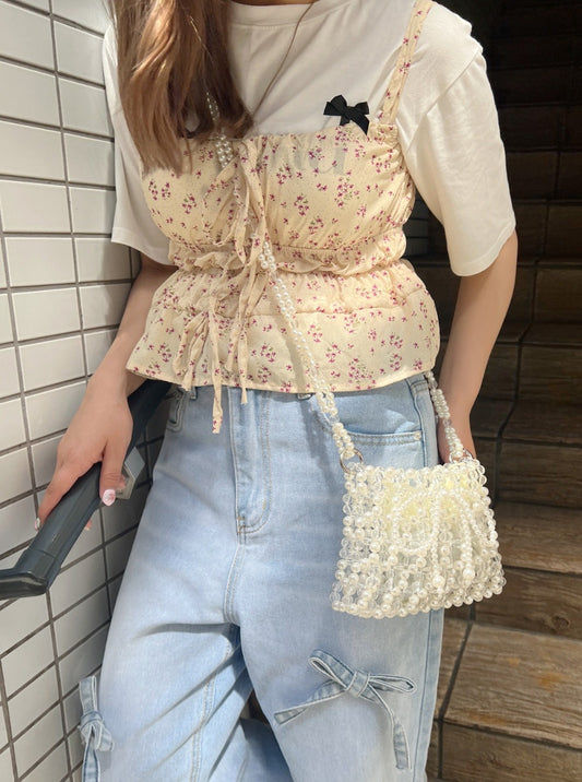 <SL2241646> フラワーギャザーキャミソール