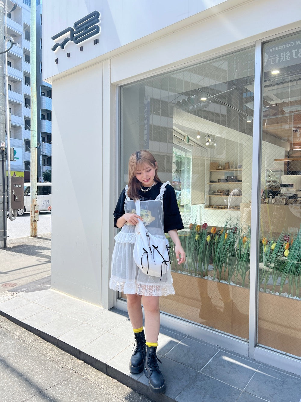 <SL1241603> リボンショルダーバッグ