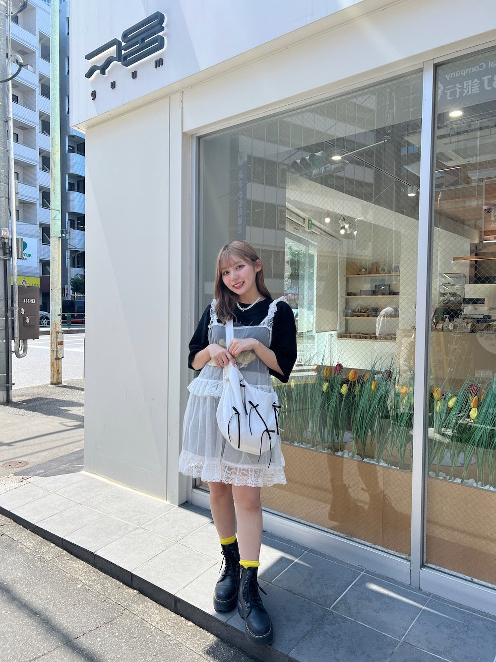 <SL1241603> リボンショルダーバッグ