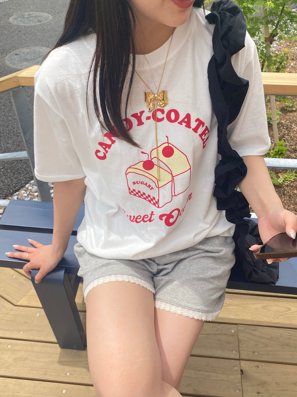 ※残りわずか!! <SL2241635> フリルヘムスウェットショーパン