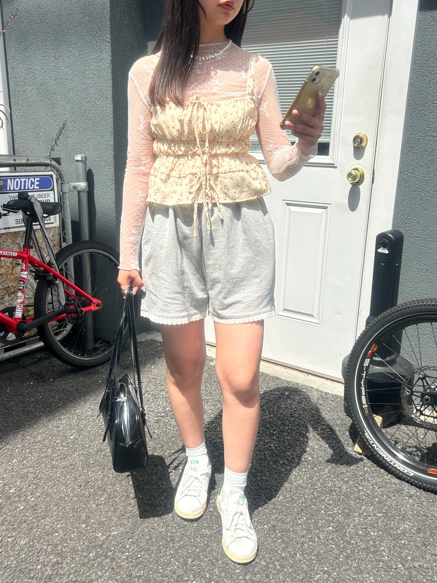 <SL1241605> フェイクレザーミニボストンバッグ