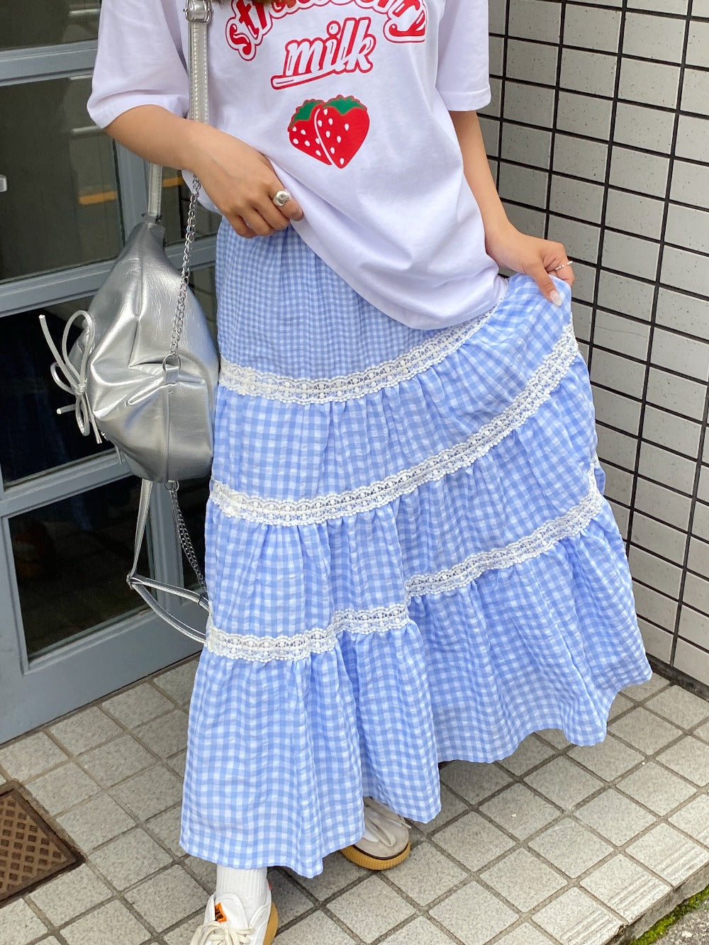 <SL1241607> 2wayダブルリボンバッグ