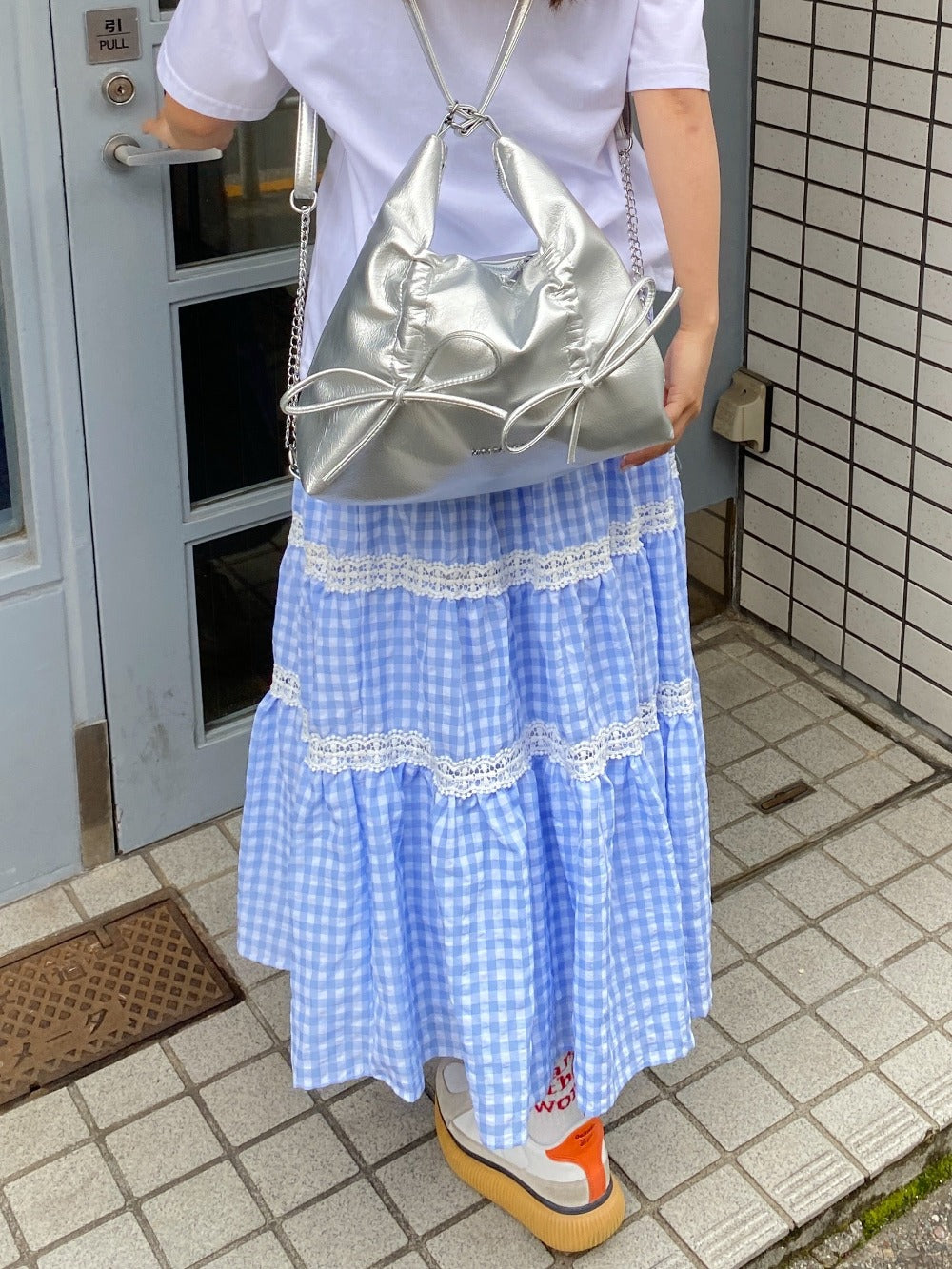 <SL1241607> 2wayダブルリボンバッグ