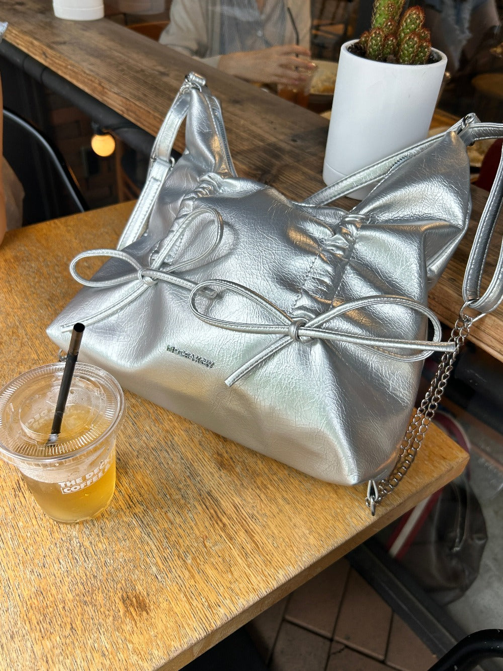 <SL1241607> 2wayダブルリボンバッグ