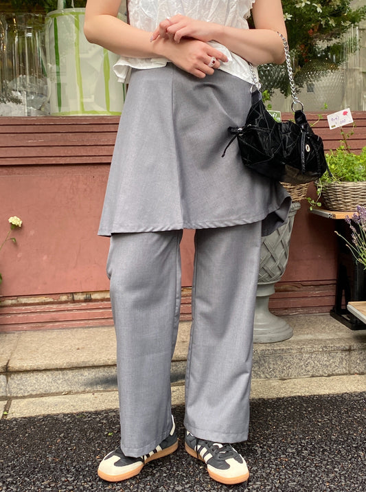 <SL2241672> 取り外し可能スカートパンツ