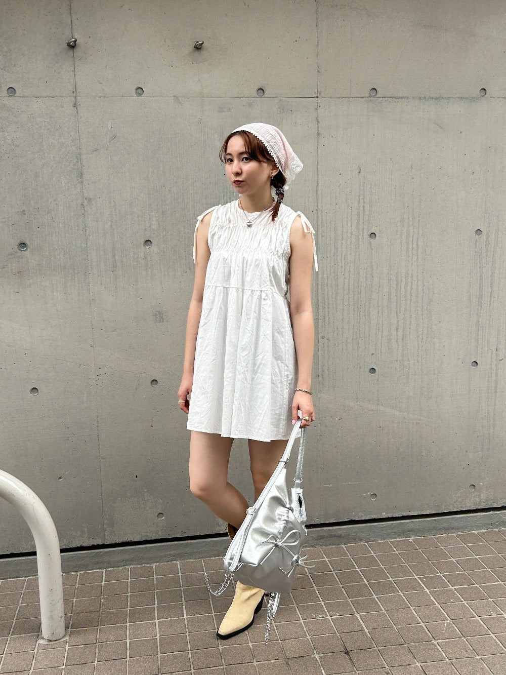 <SL1241607> 2wayダブルリボンバッグ