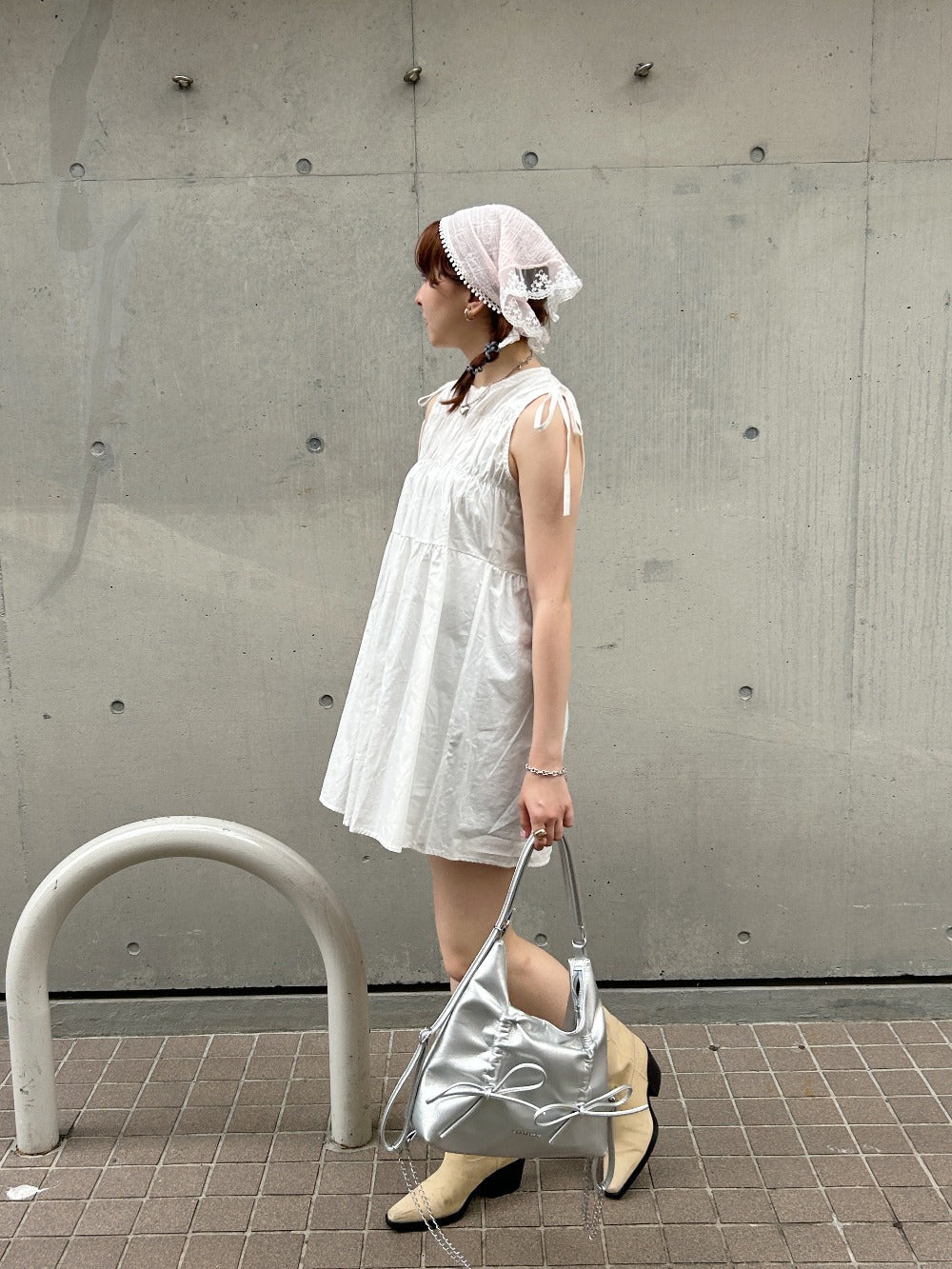 <SL1241607> 2wayダブルリボンバッグ