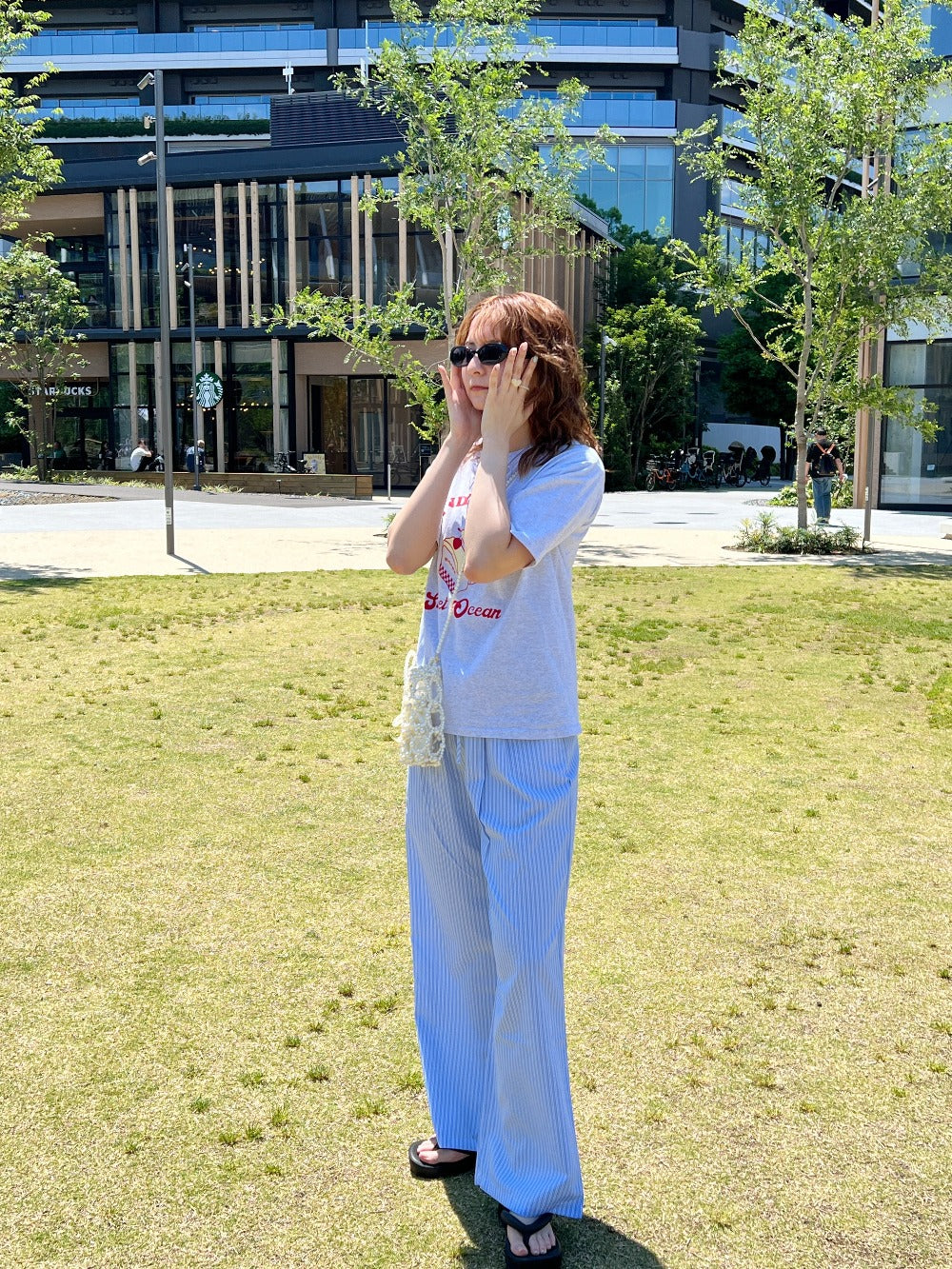 <SL2242612> ストライプパンツ