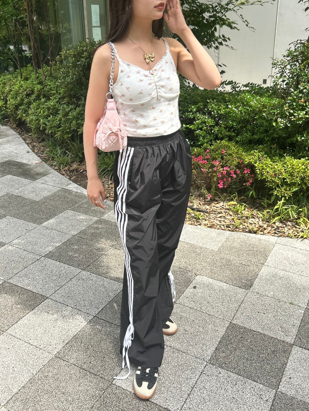 <SL2234619> サイドリボンラインパンツ※動画あり