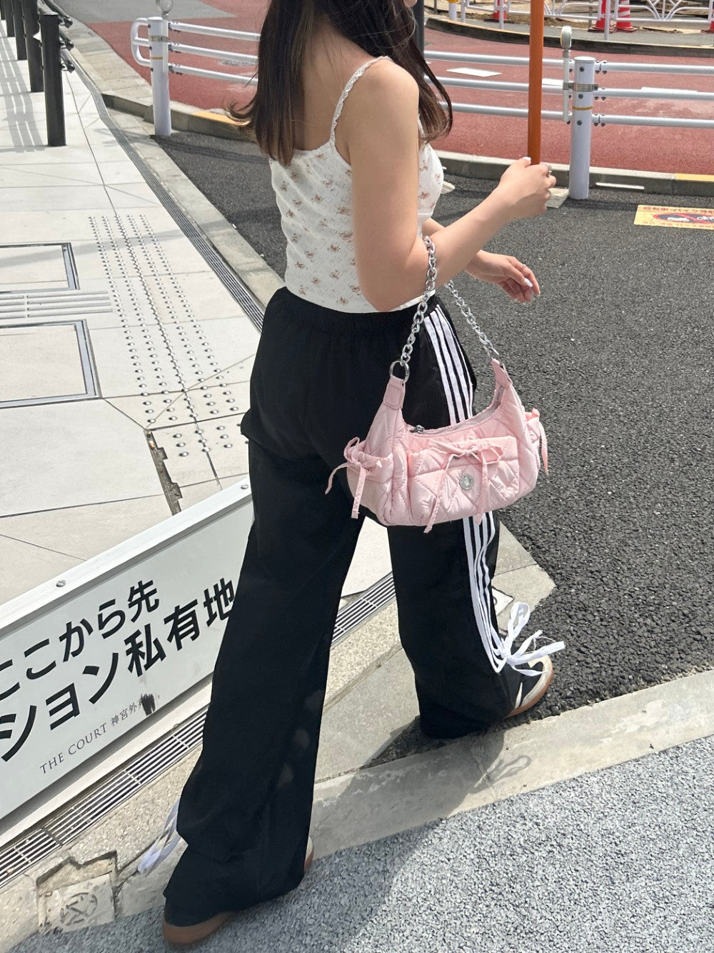 <SL2234619> サイドリボンラインパンツ※動画あり