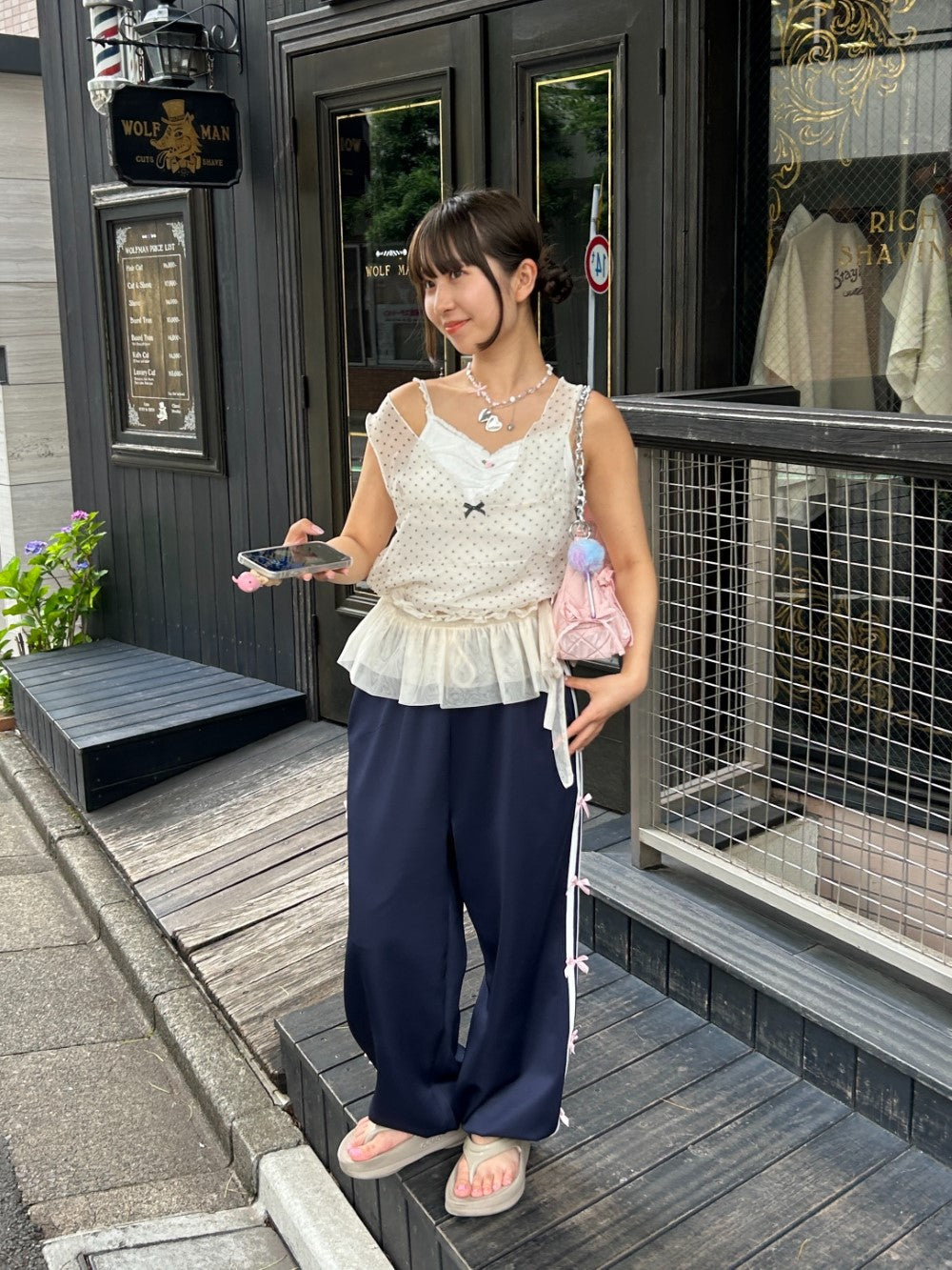 <SL2234623> リボンラインジョガーパンツ※動画あり