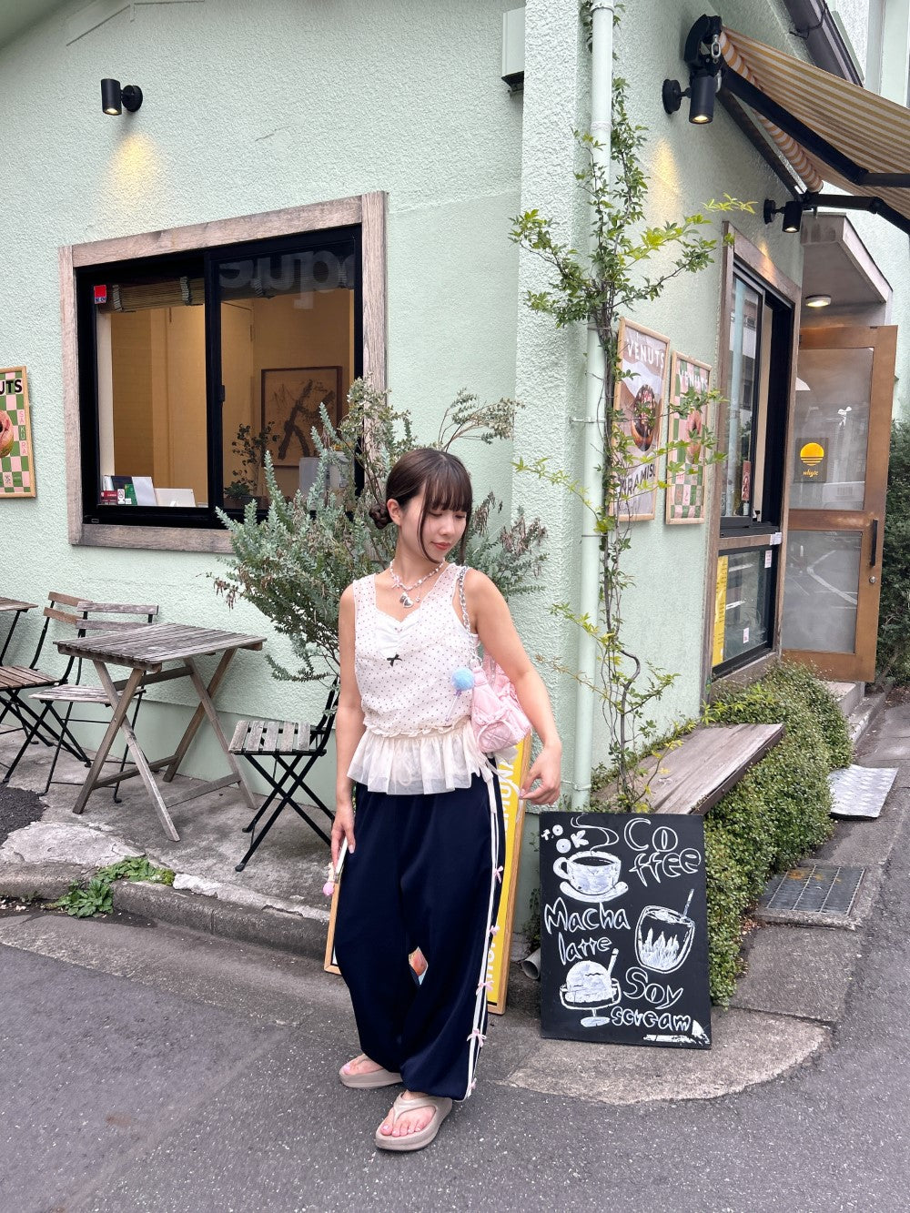<SL2234623> リボンラインジョガーパンツ※動画あり