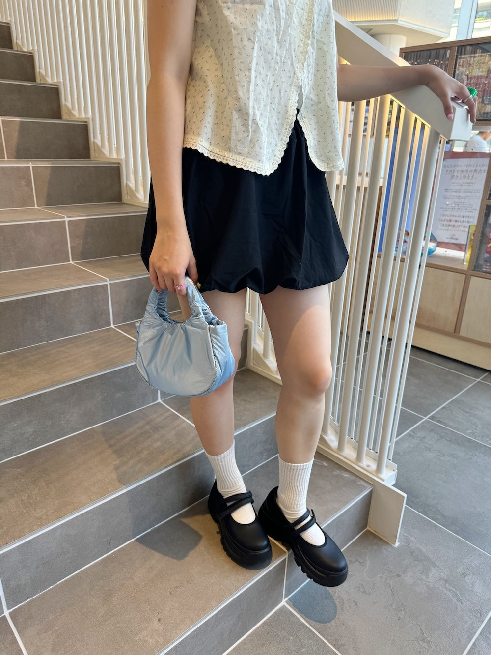 <SL2242632> バルーンミニスカート