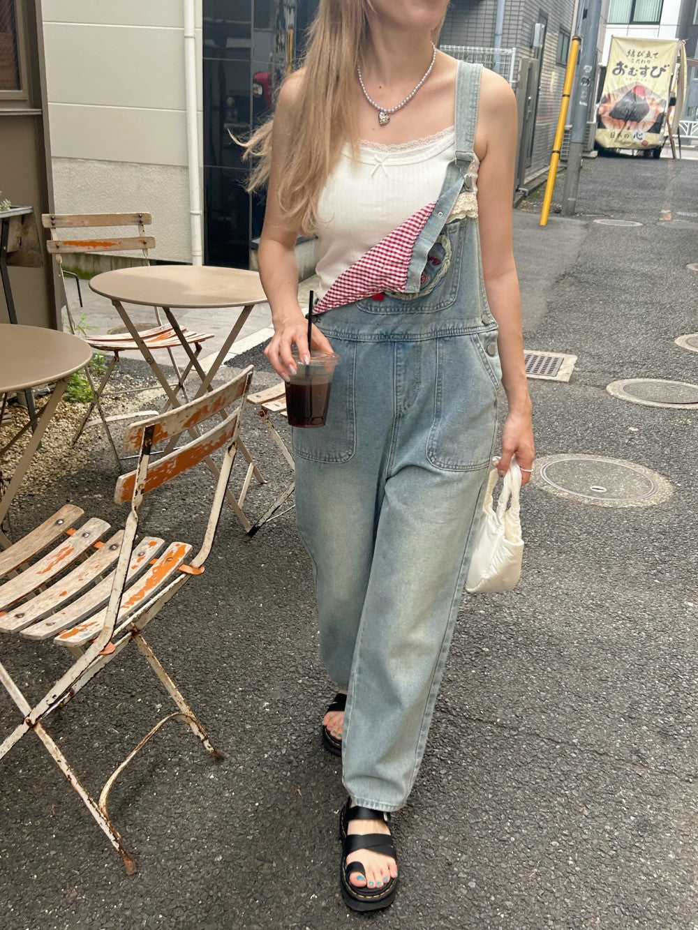 <SL2242644> ハートポケットサロペット