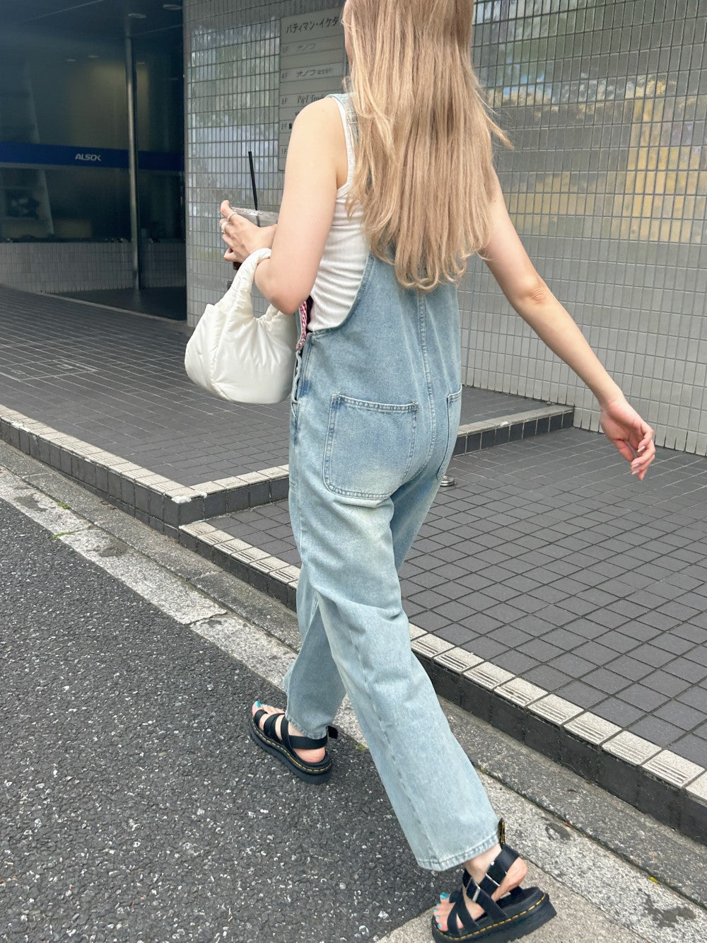 <SL2242644> ハートポケットサロペット