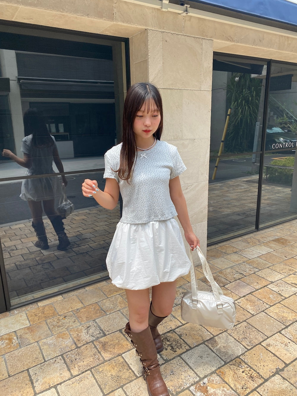 <SL2242614> romantic flower tee