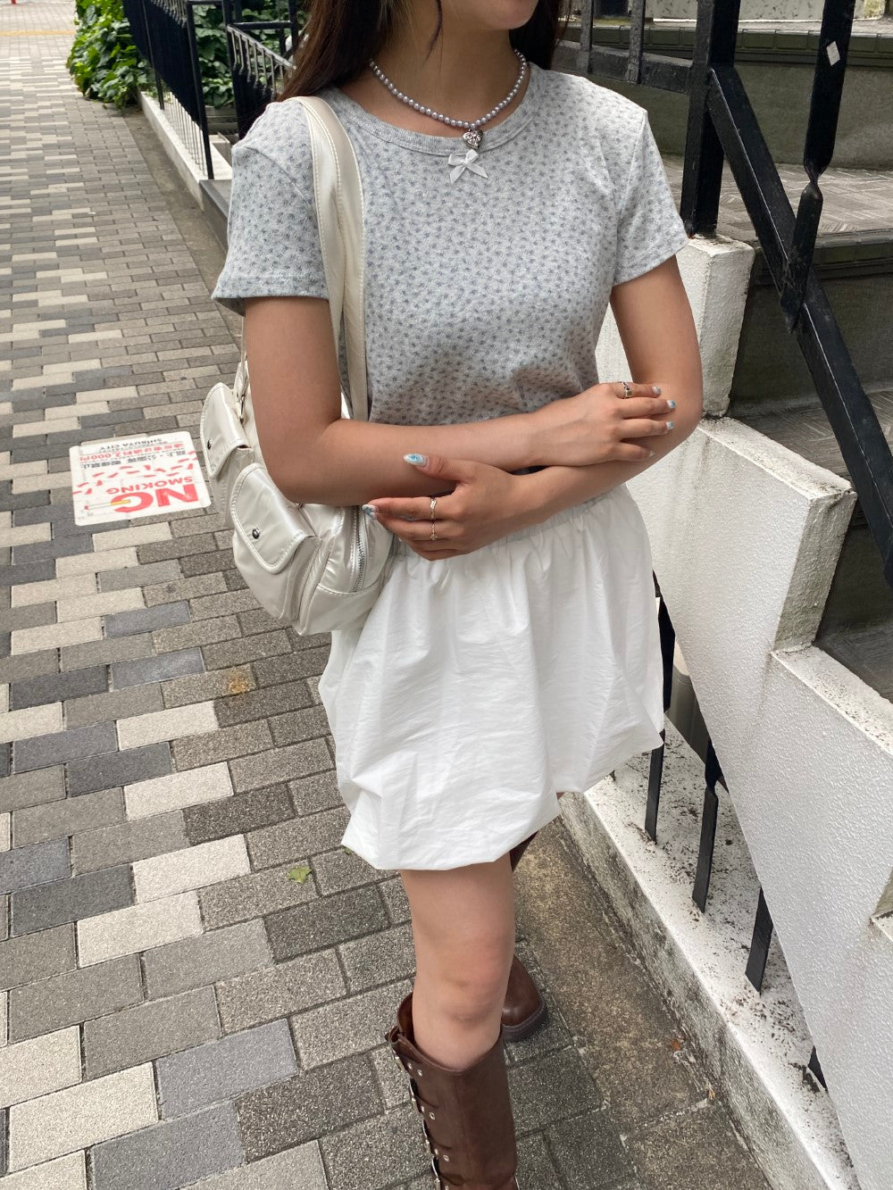 <SL2242632> バルーンミニスカート