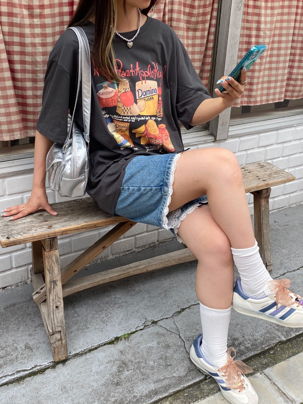 <SL2242620> vintage unique tee