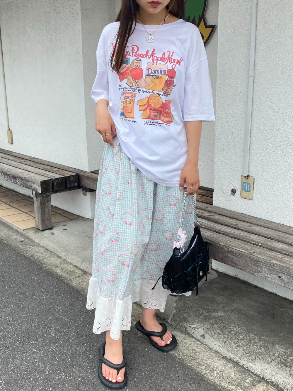 <SL2242620> vintage unique tee