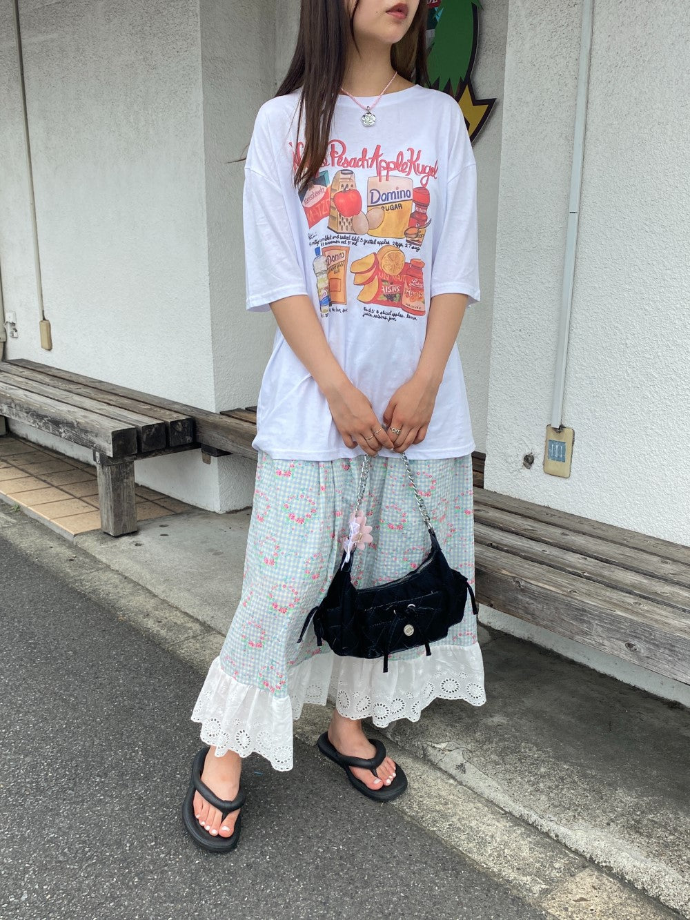 <SL2242620> vintage unique tee