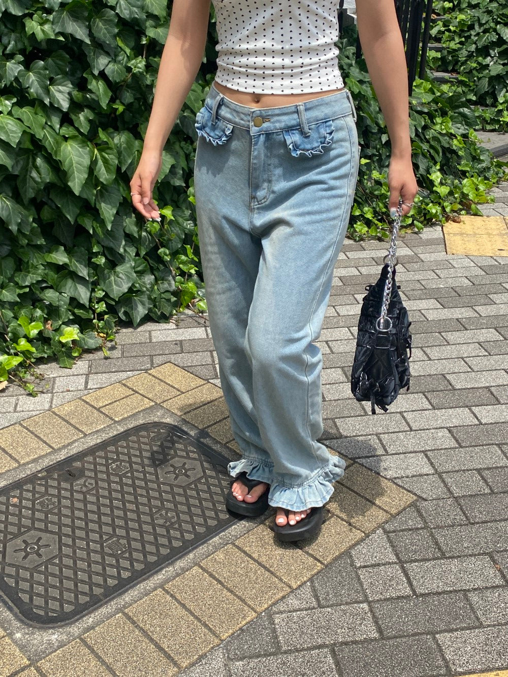 <SL2242671> フリルデニム