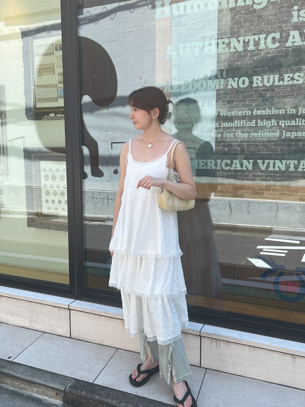 <SL4242603> ローズビッグネックレス