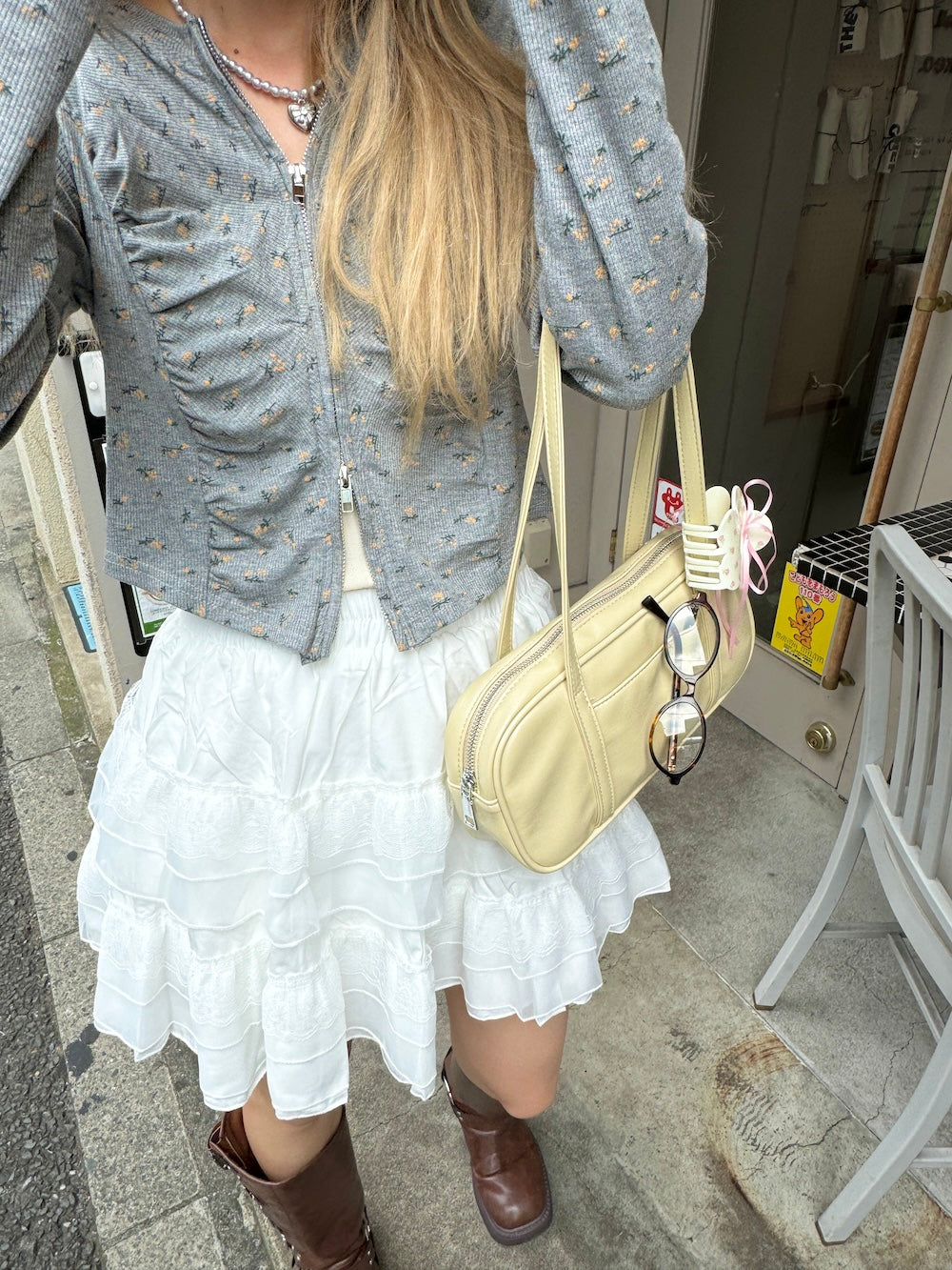 <SL2243631> ティアードミニスカート
