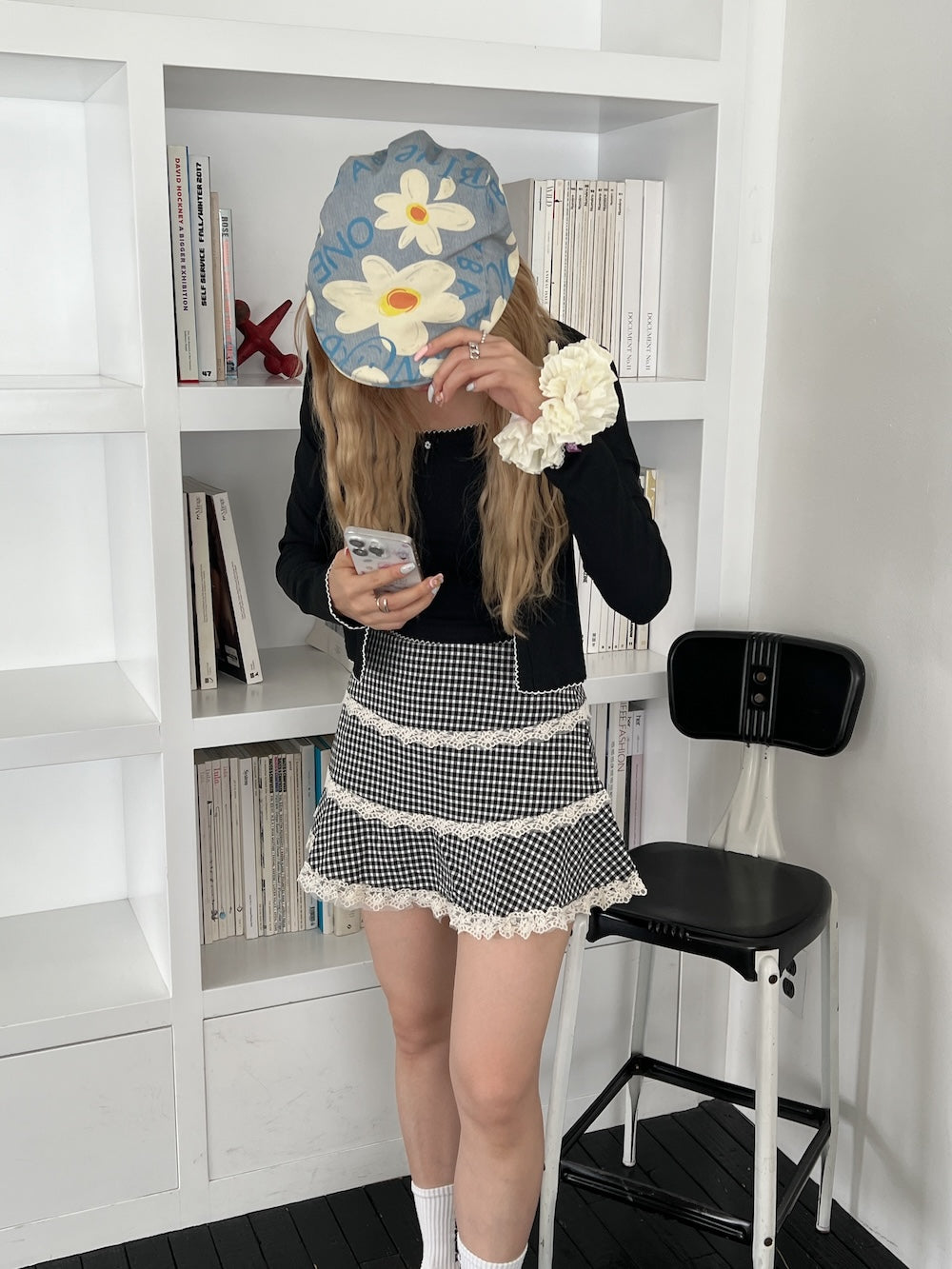 <SL5243605> フラワーキャスケット