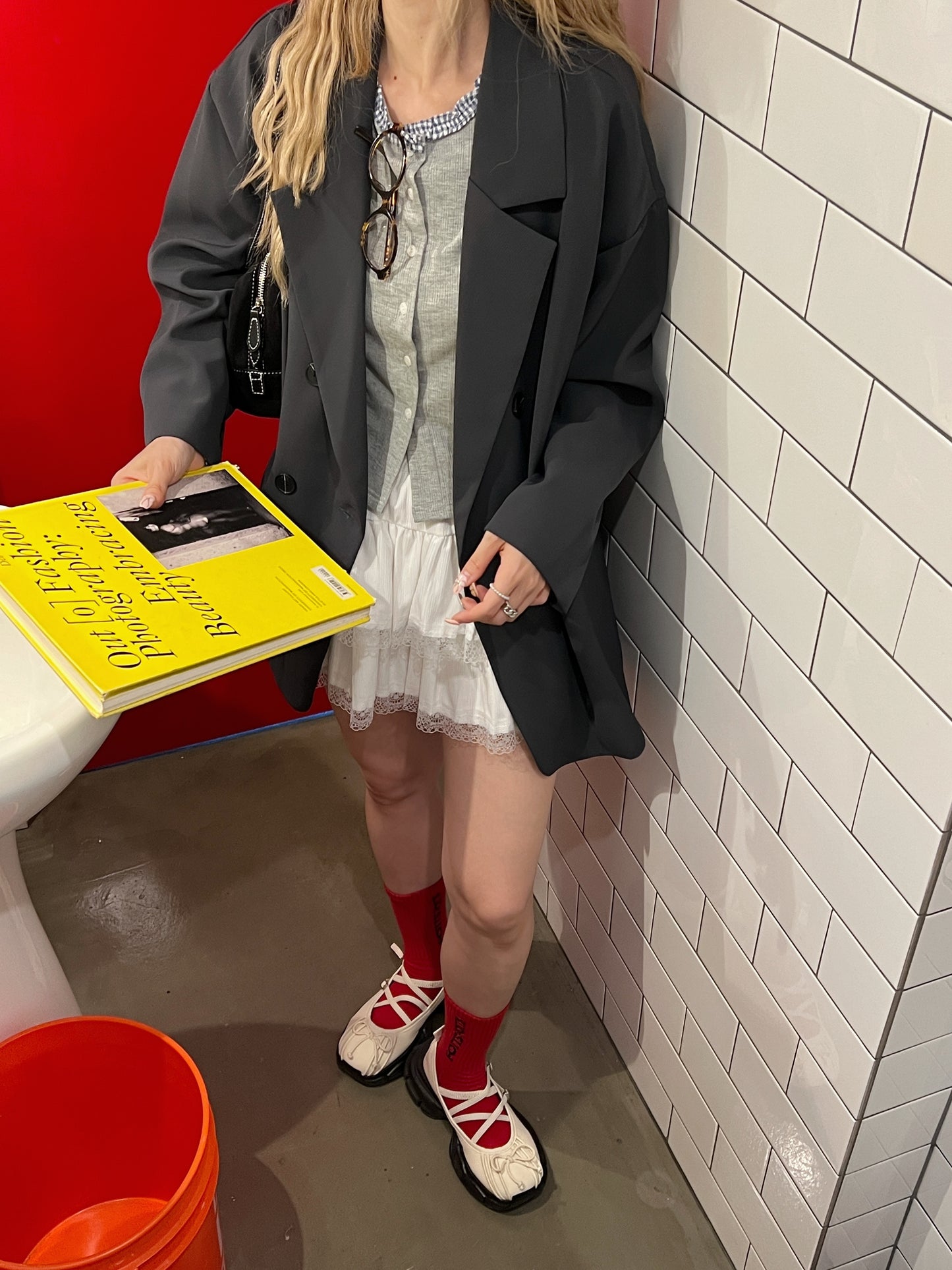 <SL2243659> ビッグシルエットシンプルジャケット
