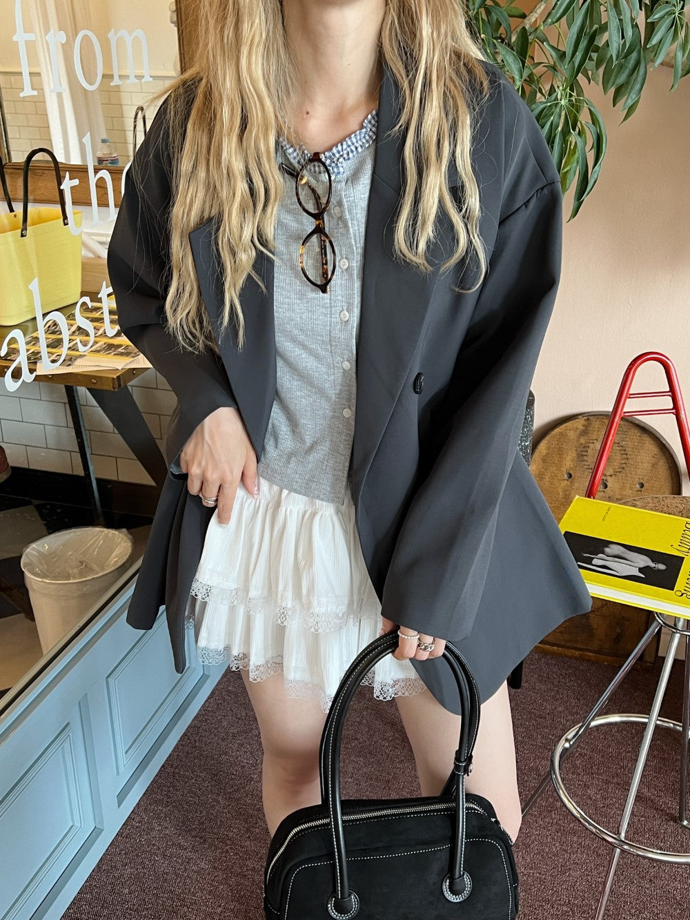 <SL2243659> ビッグシルエットシンプルジャケット
