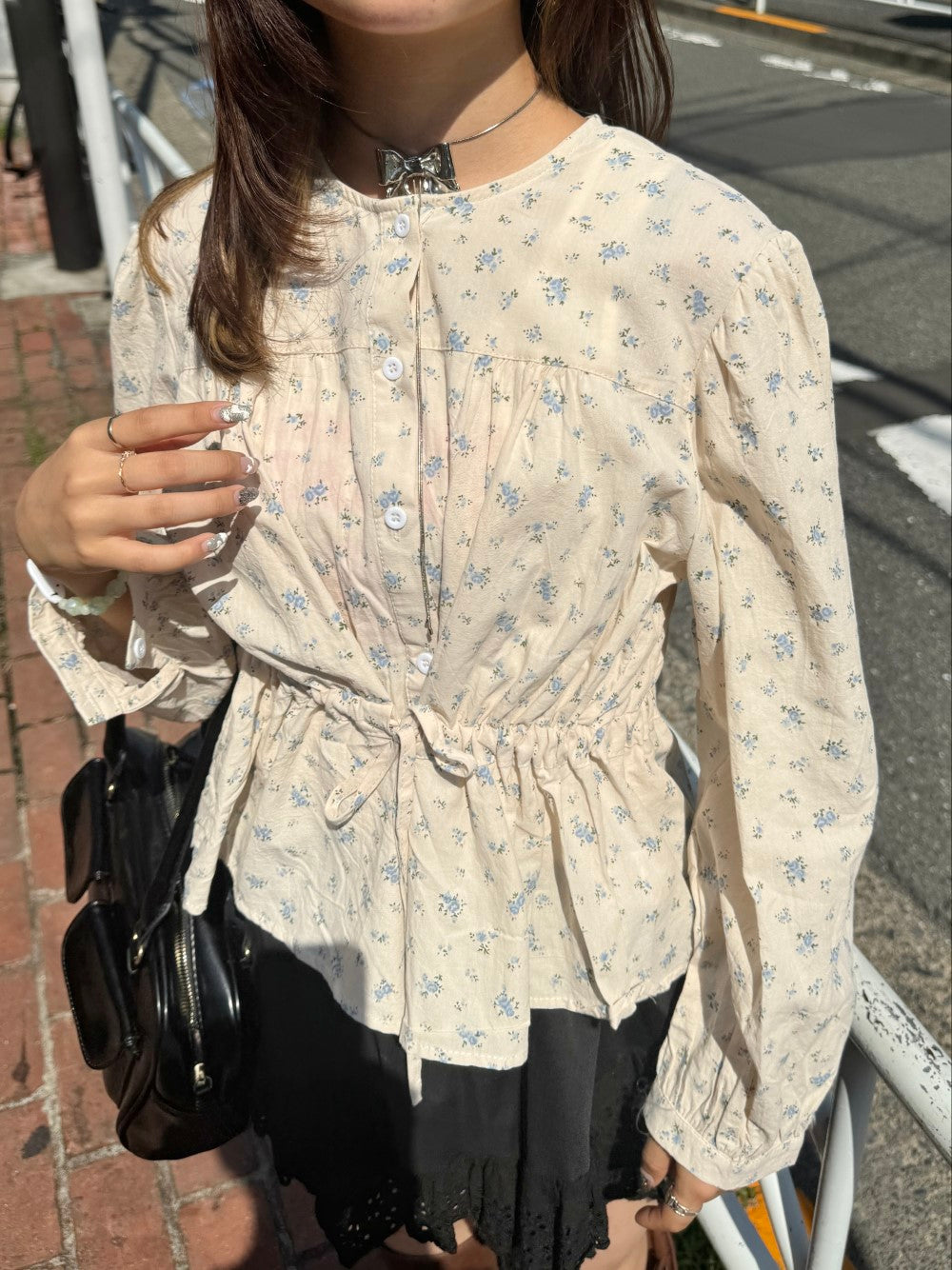 <SL2243667> vintage pastel flower tops