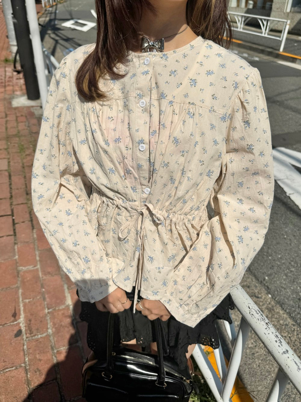 <SL2243667> vintage pastel flower tops