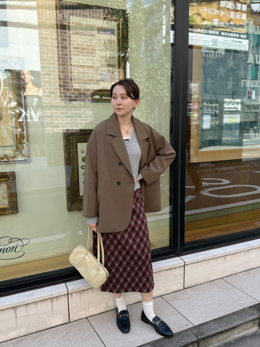 <SL2243659> ビッグシルエットシンプルジャケット