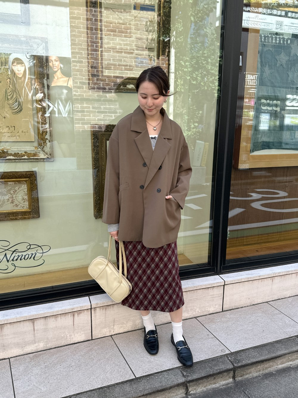 <SL2243659> ビッグシルエットシンプルジャケット