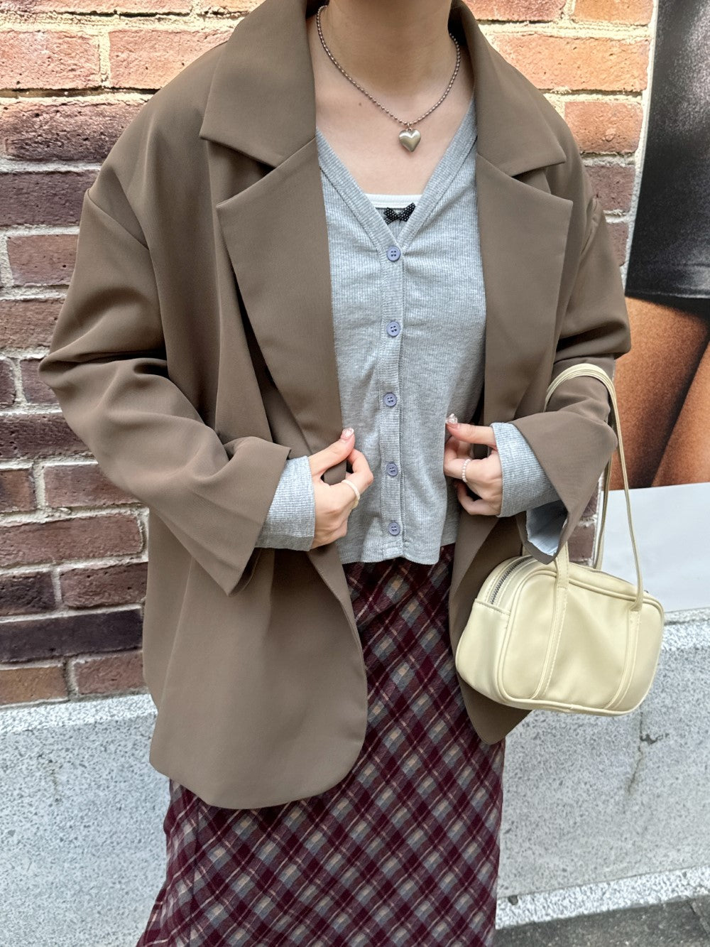 <SL2243659> ビッグシルエットシンプルジャケット