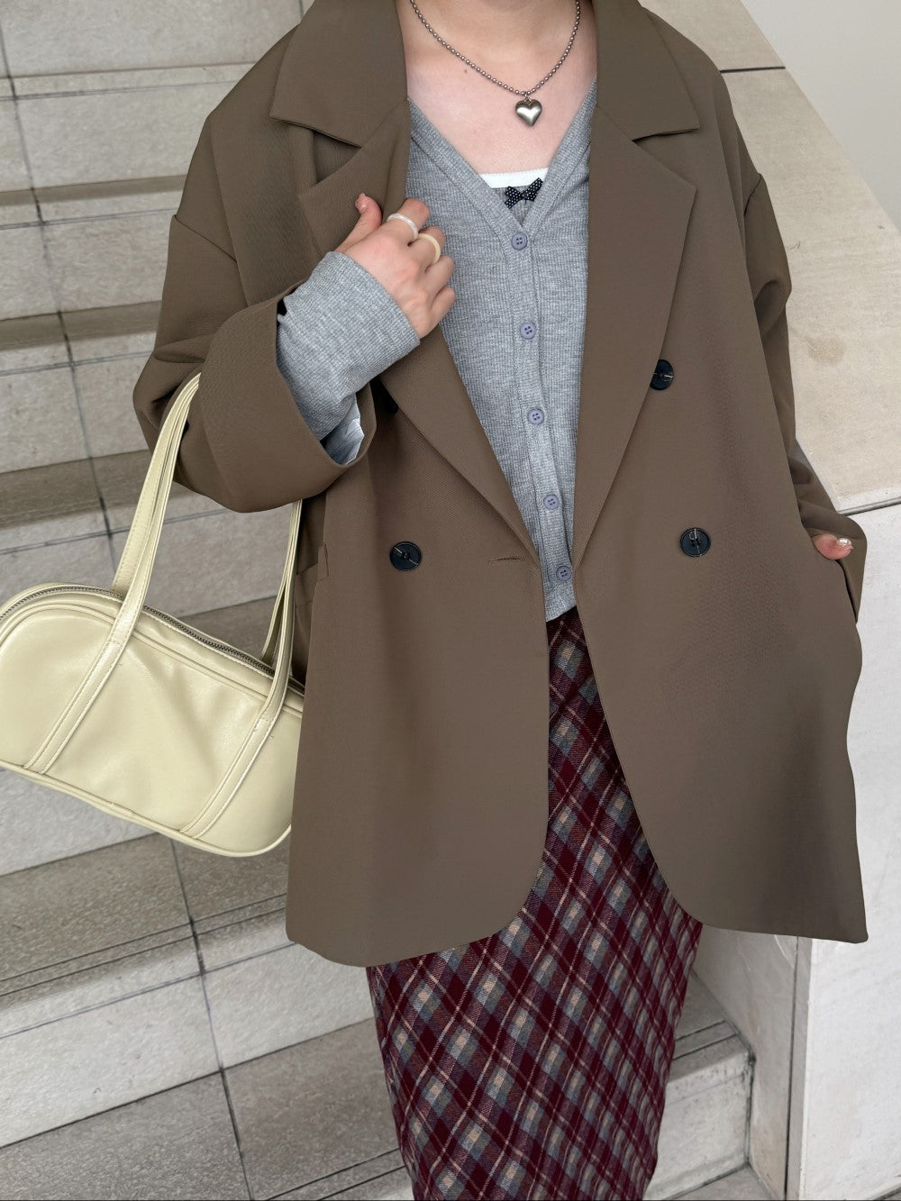 <SL2243659> ビッグシルエットシンプルジャケット