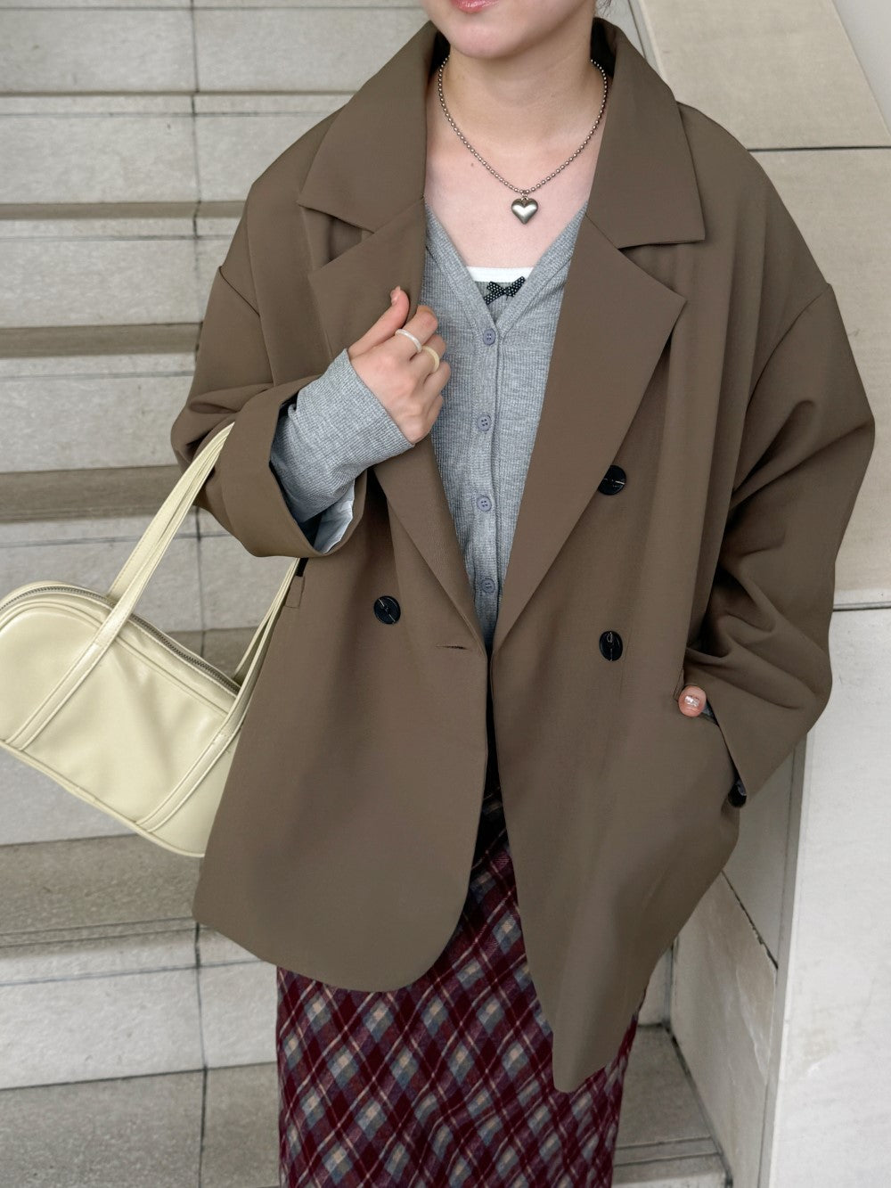 <SL2243659> ビッグシルエットシンプルジャケット